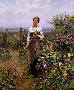 Daniel Ridgeway Knight, La Petite Jardiniere